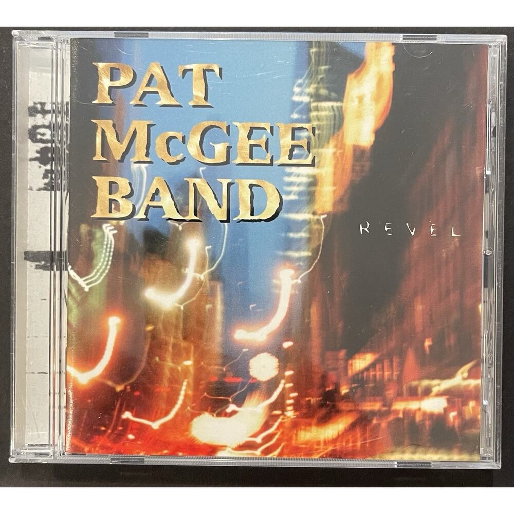 Pat McGee Band Revel CD 9 Song First Official Album Straight Curve